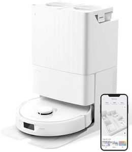 roborock Q Revo Vacuum & Mop Robot with Suction Station (Suction Power 5500 Pa, 180 min Battery Life, 350 ml Dust/80 ml Water Tank, 200 RPM Rotating Mop Pads, App/Voice Control)