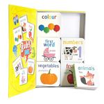 The Book Tree Baby Box Gift Set of Small 6 Board Book for Children Age 0 - 3 Years- 12 Pages Board Book by Majestic Book Club