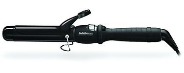 BaByliss Pro - Ceramic Dial A Heat 32mm Tong with 25 Heat Settings - Curler (BLACK)