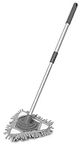 Addis 515628 Bathroom Easy Reach Ceiling Dusting Wand with Telescopic Handle, Metallic Graphite, 15.5 x 15.5 x 41 cm