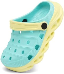 Nedaan Toddler Kids Clogs Slip on Slide Sandals Slippers for Beach Pool Garden