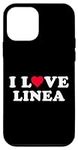 iPhone 12 mini I Love Linea Matching Girlfriend & Boyfriend Linea Name Case