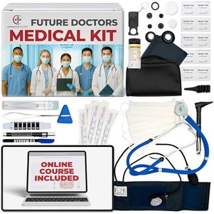 Medical Kit for Future Doctors, Nurses, Surgeons, & Paramedics with an Introductory Medical Training Course & an Examination Doctor Kit for Completing 60 Practical Projects - The Apprentice Doctor