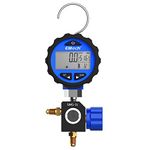 Elitech SMG-1L Refrigeration HVAC Digital Pressure Gauge for 87+ Refrigerants with Backlight -14.5-500 PSI