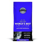 World's Best Cat Litter 28lb Multiple Cat Lavender Scented, beige,12.7 kg (Pack of 1)