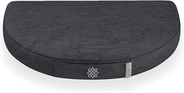 Mindful Modern Travel Meditation Cushion | Outdoor Floor Cushion | Yoga Accessory | Washable Cover