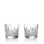 Waterford Lead Crystal Giftology Lismore Tumbler Pair, 9 fl oz
