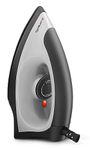 Longway Kwid Light Weight Non-Stick Teflon Coated Dry Iron, Electric Iron for Clothes (1100 Watt, Black)
