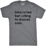 Crazy Dog T-shirts Mens Introverted