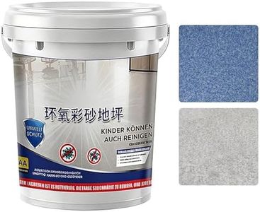 Epoxy Floor Paint - Non-Slip High-Gloss Coating - Self Leveling Epoxy Floor Paint,for Indoor Outdoor Shower Room Concrete Building House Home Dorm Apartment