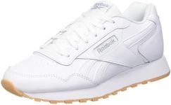 Reebok Women's Glide Sneaker, FTWR White/Cold Grey 2 Rubber Gum-01, 6 UK