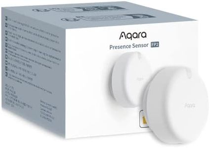 Aqara Presence Sensor FP2, mmWave Radar Wired Motion Sensor, Zone Positioning, Multi-Person & Fall Detection, Supports HomeKit, Alexa, Google Home and Home Assistant