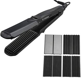 Flat Iron 4 in 1 Titanium Hair Styling Tools Professional Fast Straight Wave Curl Tools Set