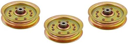 Pack of 3 Heavy-Duty Flat Idler Pulley Replaces Cub Cadet 956-04129 956-04129C 756-04129B 756-04129C MTD 753-08171 756-04129B 756-04129C 956-04129 956-04129C Fits 38" 42" 46" 54" Decks (3)