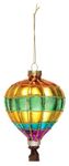 The Bridge Collection Hot Air Balloon Ornament- Home for The Holidays - Christmas Tree Ornaments - Aviator Ornament