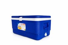 Aristo Polyethylene Insulated Chiller Ice Box 50 LTR Vent Lid + Tap, Blue