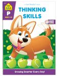 School Zone - Thinking Skills Workbook - 64 Pages, Ages 3 to 5, Preschool to Kindergarten, Problem-Solving, Logic & Reasoning Puzzles, and More (School Zone Get Ready! Book Series)