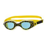 Zoggs Kids' DC Super Heroes Batman Printed Swimming Goggles, Black/Yellow/Blue, 0-14 Years