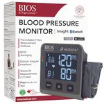 BIOS Diagnostics Blood Pressure Monitor, #1 Canadian Blood Pressure Manufacturer*, 2 Users, 90 Memory, BIOS Averaging, Detects Irregular Heartbeat, Jumbo Backlit LCD Display, 7 Day Measurement Software