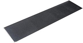 POFET Skateboard Grip Tape Sheet, 33x9 inch, Bubble Free, Waterproof, Black Scooter Grip Tape, Long board Griptape, Sandpaper for Rollerboard, Stairs, Gun, Pedal, Pistol,Wheelchair, Step(84x23cm)