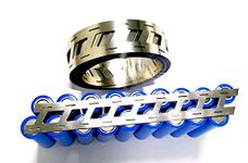 SUIDI 21700 Pure Nickel Strip 2p 0.2x27.5x21.5mm (5M) for 21700 Li Cell spot Welding, 21700 Battery Nickel Strip Welding