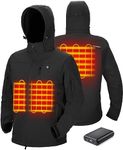TIDEWE Heated Jacket for Men with B