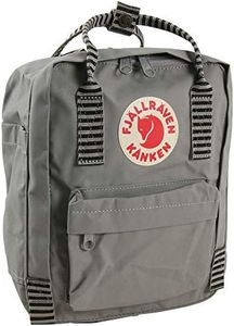 Fjallraven Kanken Mini Backpack, Fog-striped