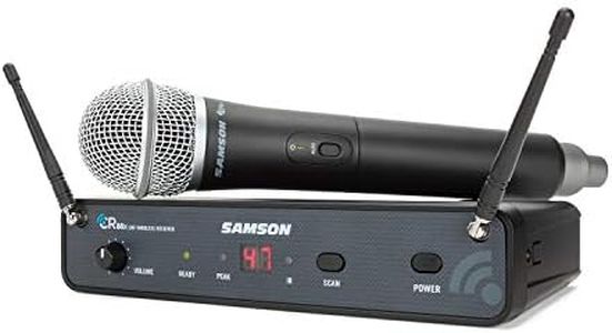 Samson Technologies Concert 88x Handheld Wireless System with Q7 Microphone (K Band) (SWC88XHQ7-K)