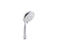 KOHLER 72421-Y-CP Awaken B110 Four-Function Handshower, Handheld Showerhead, 3 Spray Settings, 2.5 GPM, Polished Chrome