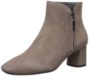 Marc Joseph New York Women's Leather Luxury Ankle Boot with Zipper, Earth Nubuck, 4.5 UK