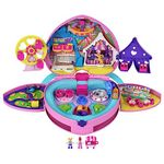 Polly Pocket Theme Park Backpack Compact with 2 Dolls, Accessories & Multiple Activities