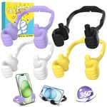 Stocking Stuffers for Teens Boys Adults Kids Thumbs Up Lazy Phone Stand Cell Phone Stand Holder for Desk Funny Women Gifts for Men Christmas Cool Gadget Teenage Boys Girls Him Her Dad Mom Husband Wife