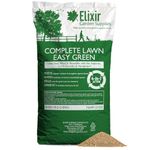 Elixir Gardens 20kg Bag Complete Lawn 4-in-1 Weed, Feed & Moss Killer (N.P.K: 10-2-2+8% Fe) Grass, Lawn & Turf Fertiliser/Feed with Added Iron Sulphate | Treats up to 625 Square Meters