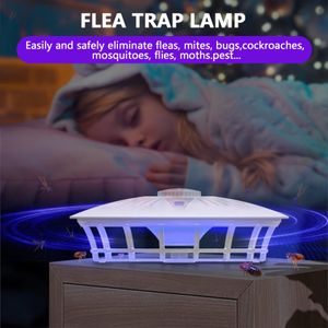 COZHYESS Electric Indoor Flea Trap – Sticky Dome Catcher for Home Pest Control