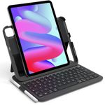 Inateck Keyboard Case for iPad 10th 2022, iPad Air 2024 11 Inch Case with Keyboard, Ultralight Keyboard for iPad Air 5/4 10.9 Inch, iPad Pro 11 (4th/3rd/2nd/1st), with Pen Holder, BK2007 Black