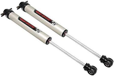 Rough Country 3.5-5" V2 Monotube Rear Shocks for 07-18 Wrangler JK - 760750_A