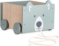 Navaris Kids Toy Box - Teddy Bear W