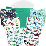 wegreeco Cloth Diapers 6 Pack with 