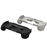 Hand Grip Handle Joypad Stand Shell Case Protector with L2 R2 Trigger Button for PSV 2000 PS Vita 2000 Slim Game Console (Black)