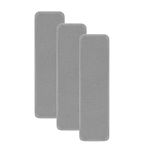 Timber Acoustics® Soundproofing Wooden Foam Panels, Acoustic Room Treatment (Set of 3) (1' x 3' x 1.5") (Grey)