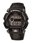 Casio Men's DW-9052V-1CR G-Shock Digital Quartz Canvas Strap Grey Watch, multi
