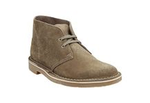 Clarks Men's Desert Boot Bushacre 3, Sand Suede, 9 UK