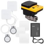 Sedna Smart Wi-Fi Water Damage Protection Kit by Sinopé – (Compatible with Amazon Alexa) (VA4221WF-K5-UPS, 1 in NPT Valve, VA4221WF-K5-UPS)