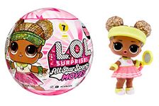 LOL Surprise All-Star Sports Moves Series 7 - Unbox 8 Surprises - Includes a Movement Feature and Sparkly Sports-Themed Accessories - Collectible - Suitable For Kids From 4 Years