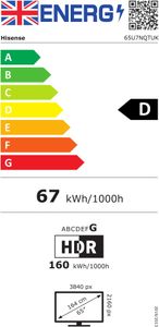 Hisense 65" Mini-LED 4K Smart TV – Ultra HD HDR Display