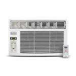 BLACK+DECKER BD12WT6 Window Air Conditioner with Remote Control,12000 BTU, Cools Up to 550 Square Feet, Energy Efficient, White