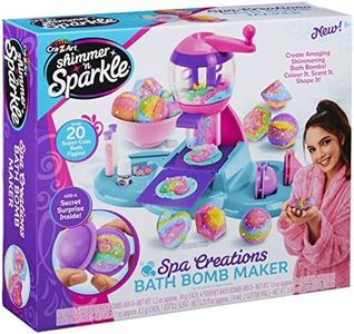 Cra-Z-Art Shimmer and Sparkle Spa Creations Ultimate Bath Bomb Maker Fashion Craft Kits