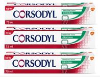 Generic Replacement for Corsodyl Bleeding Gum Toothpaste Daily Original 75 ml (Pack of 3)