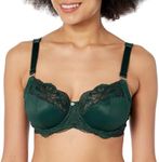 Fantasie Women's Full Coverage Bra, Sheer, Deep Emerald, 36F