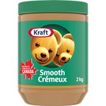 Kraft Smooth Peanut Butter, 2kg